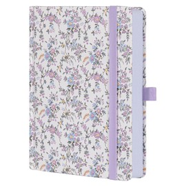 TIEFOSSI Lined Journal Notebook for Women, A5 College Ruled Notebook for Writing, 316 Numbered Pages Thick Paper, Daily Journal, for Work Home School, Note Taking, Business, 8.4 X 5.8 In