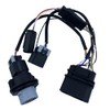 Daydmaly 2PCS Projector Headlights Conversion Adapter Wire Harness Fit for