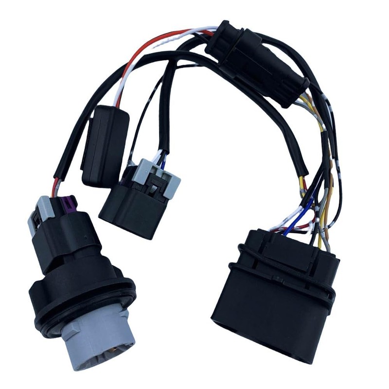 Daydmaly 2PCS Projector Headlights Conversion Adapter Wire Harness Fit for