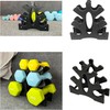 1 Pack Dumbbell Rack Stand,3-Tier Vertical Dumbbell Rack,Tree Shape Weights