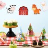 WERNNSAI Pack of 12 Farm Birthday Party Hats - Pack