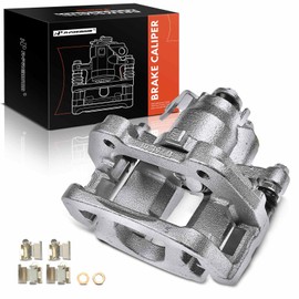 A-Premium Rear Disc Brake Caliper Assembly with Bracket Compatible with Select Ford Models - Flex/Explorer/Taurus/MKT 13-19, Police Interceptor Sedan/Utility 13-19, MKS, Special Service Police Sedan