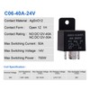 EHDIS Motor Relay 5 Pin 24V Coil 40amp Spdt Model