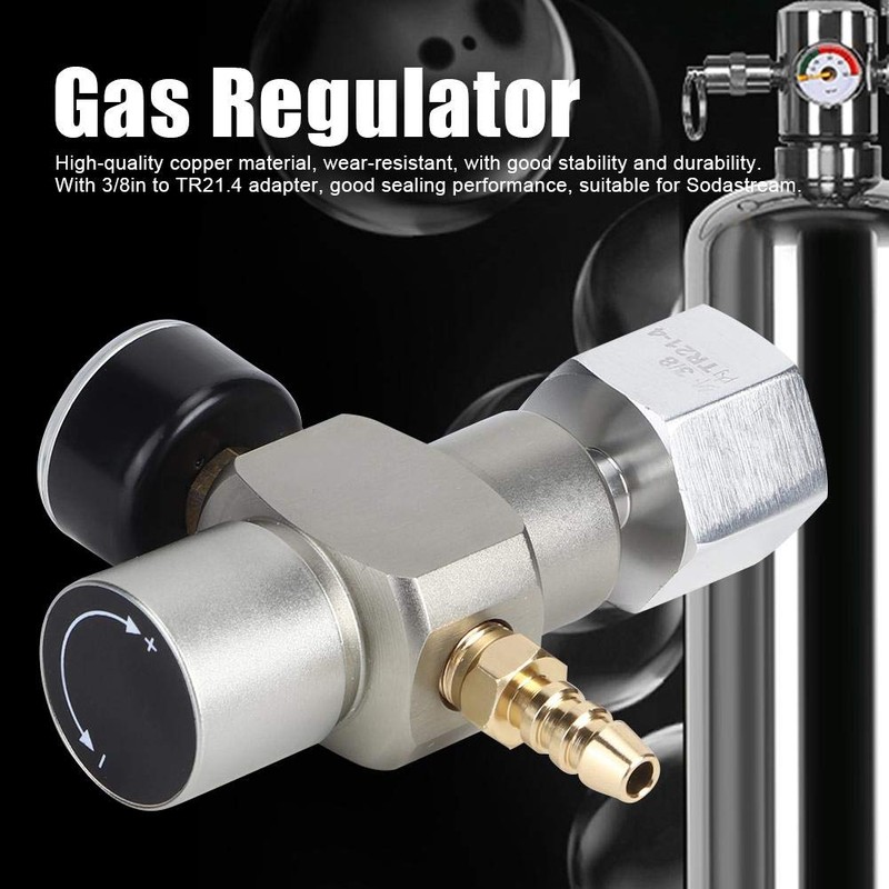 2 in 1 Mini CO2 Gas Regulator Pressure Gauge Pressure