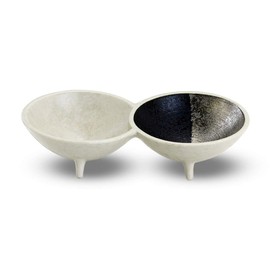 CtoC JAPAN 2 Pairs Small Multi 6 x 11.5 x 2.7 cm ZEN (Silver) Pottery Kiln Arita Ware, Made in Japan