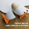 Saijer Egg Cup, Egg Cup Set Cartoon Egg Stand Egg