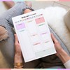 Work Day Planner Notepad | Daily Organizer to Structure Your