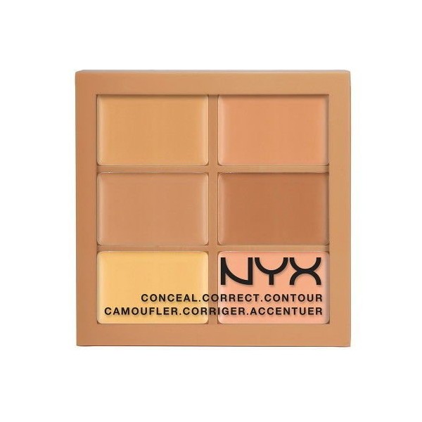 NYX Conceal Correct Contour Palette 3CP02 Medium (0.05 Oz)