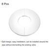 sourcing map 2 Piece Rod Split Flange 304 Stainless Steel