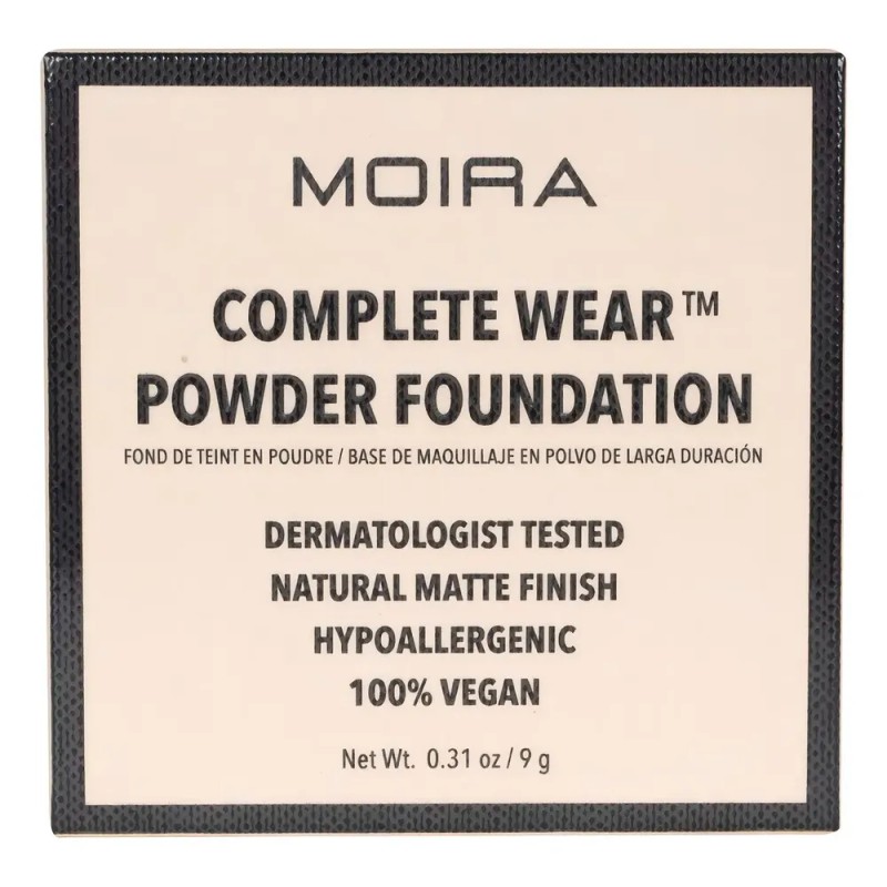 Base De Maquillaje En Polvo Moira Cometics Powder Foundation Tono