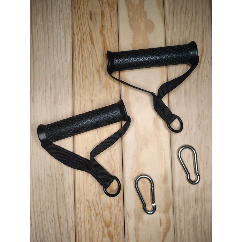 Vida Fuerte Agarraderas Tipo D Nylon Gym Maneral/asa Para Polea