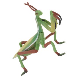 GOOHOCHY Mantis Figurine Plastic Mantis Model Realistic Model Kids Toy Insect Figure for Home Office Desk Decor Educational Play 3.93 X 3.14 X 1.57 in