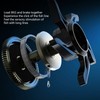 CC80 Water Drop Lure Fishing Reel 7.5:1 Long Range Micro