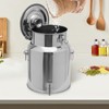 304 Stainless Steel 2.64 Gal Milk Can, Water Beverage Drink
