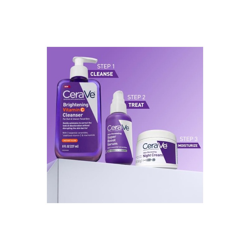 CeraVe - Renewing System, Crema de noche renovadora para la