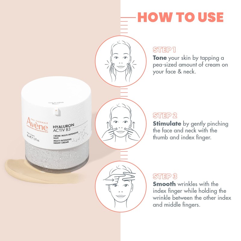 Avene Avène Hyaluron Activ B3, Crema Regeneradora con Niacinamida