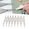 Expanding Sewing Gauge Aluminum 8 Heads Button Guide Equal Space