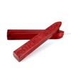 Metallic Red Sealing Wax Sticks, Yoption 5 Pcs Totem Fire