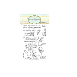 Colorado Craft Company Clear Stamps 4"X6"-Ice Cream Day-by Anita Jeram