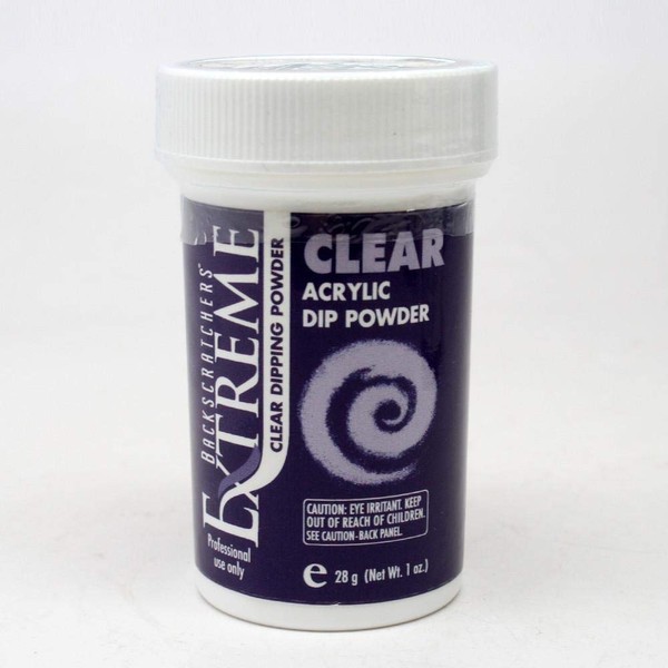 BACKSCRATCHERS Extreme Acrylic Dipping Powder Clear 1 oz.