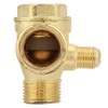 Brass Check Valve 1/2 3/8 Inch Air Compressor Three Way