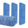 3Pack Cinch Mop Replacement Heads, Microfiber Mops for Floor Cleaning.