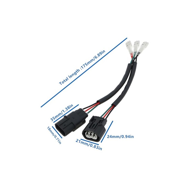Motorcycle TPS Tool Model-3 Sensor Harness Adapter Compatible with KTM