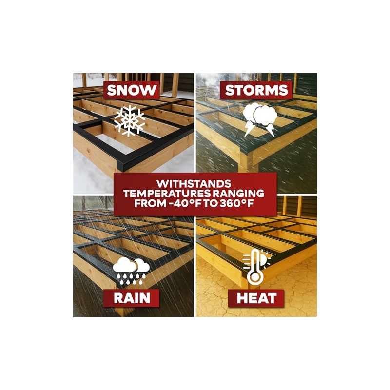 XFasten Professional Butyl Joist Tape - Waterproof and Durable