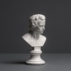 Schiller Sculpture Made of High-Quality Zellan, Handmade, Made in Germany,