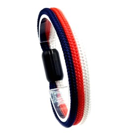 Generisch JoJewelry Leibzig Fan Bracelet, Nylon, No Gemstone
