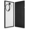 Spartan Power 100 Watt Solar Panel 9 Bus Bar Black