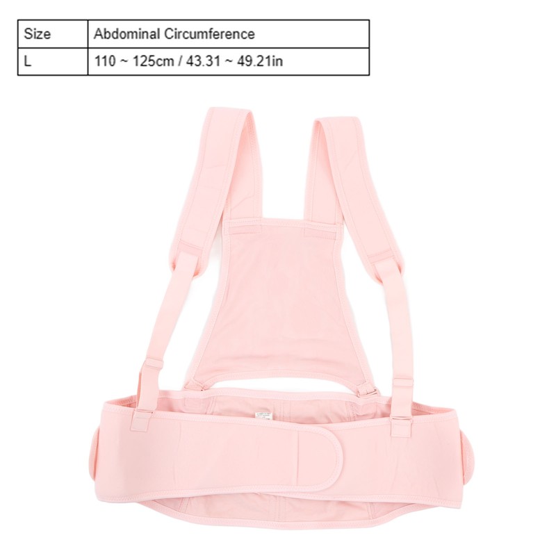 Pregnancy Support Maternity Belt Adjustable Breathable Elastic Waist Back Abdomen