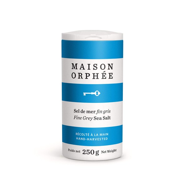 Maison Orphee Fine Grey Salt Shaker - Fine Salt with