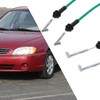 eMagTech 2pcs Door Handle Cable Inside Front Left Driver Side