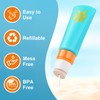 MONVIE Sunscreen Applicator, Refillable and Spill Proof Kids Sunscreen Lotion