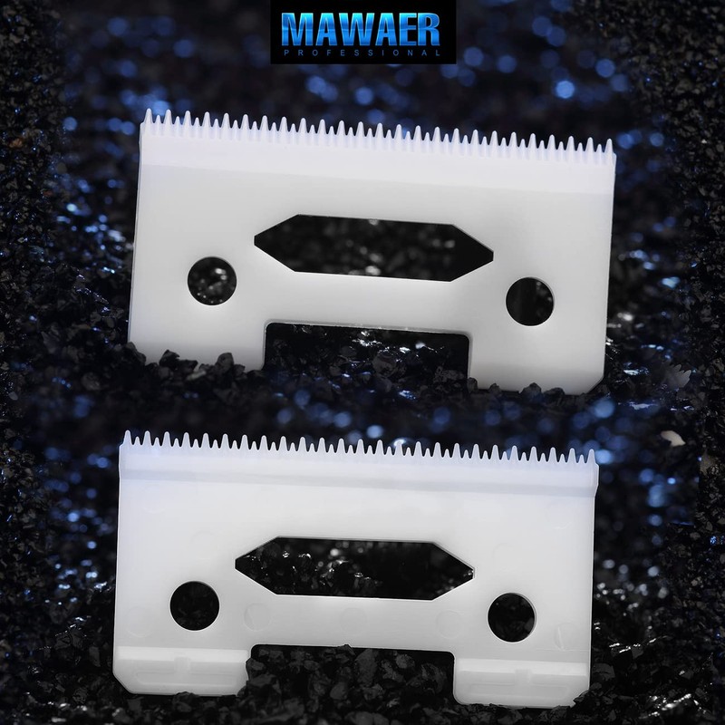 MAWAER Upgraded Universally Ceramic Stagger Tooth Blade for WAHL Hair