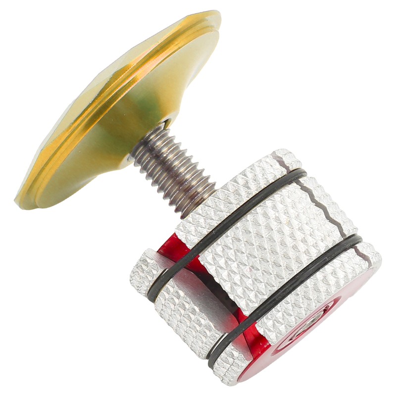 Bike Headset Expander Stem Top Cap Aluminum Alloy Compression Plug