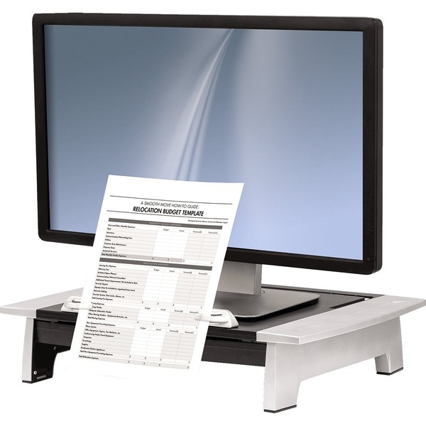 Fellowes Office Suites Standard Monitor Riser Plus (8036601), Black