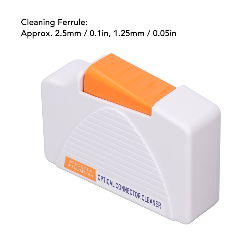 Optic Fiber Connector Cleaner Optical Cleaning Box Tool for SC