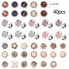 Cover Up Button Pins 40 Packs Blouse Pins Modesty Pins