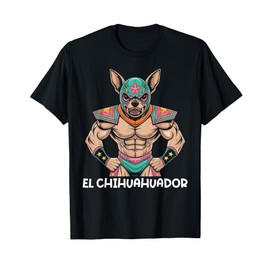 Lucha Libre Mexican Wrestler Mask Wrestling Luchador T-Shirt