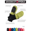 SnowStoppers Waterproof Stay On Winter Mittens with No Thumbs for