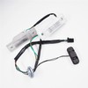Rear Trunk Release Switch with Licence Plate Lamp Replacement for