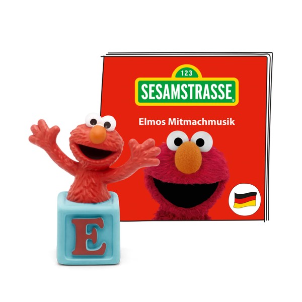 tonies Toniebox Sesame Street Hearing Figure - Elmo, Audio Play