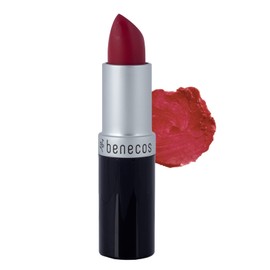 benecos - Natural cosmetics - lipstick - shimmering - with organic jojoba oil and organic beeswax - just red