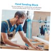 Beavorty Practical Polishing Blocks 5pcs Frosted Sponge Blocks Versatile for