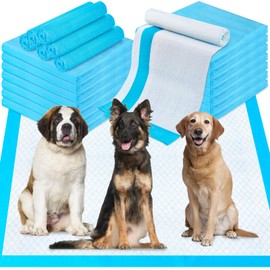 Pee Pads for Dogs & Cats 40"x40" 100 Count, Puppy Pads Extra Large, Disposable Thicken Pet Training Pads for Doggie Rabbits, Incontinence Underpads Ultra Absorbent & Quick-Dry, Leakproof Potty Pad