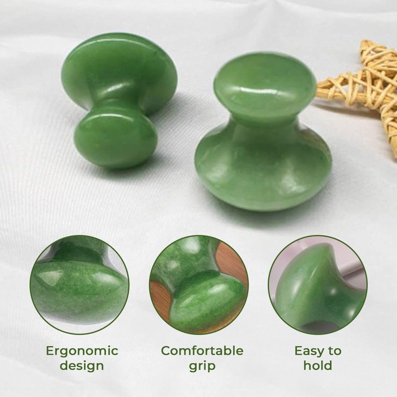 4 Pieces Face Beauty Stick Manual Massager Resin Massager Facial