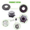 ALL-CARB 2 Pack Trimmer Head Spool Cover Cap Kit Replacement