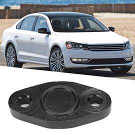 Car Block Off Plate, Billet Aluminium Extinguishing Block, 1.8T Car Engine Billet Aluminium Delete Block Suitable for Mk4 TT B5 B6